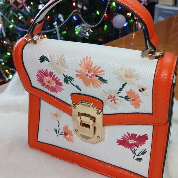 Aldo orange handbag - Picture 6 of 7